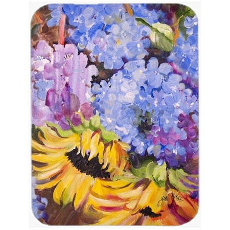 Carolines Treasures Carolines Treasures JMK1175MP Hydrangeas And Sunflowers Mouse Pad; Hot Pad & Trivet JMK1175MP